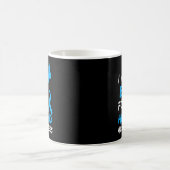 Für ALS-Bewusstsein Blauer Ehemann Kaffeetasse (Mittel)