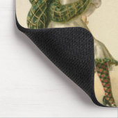 Für alten Lang Syne - rechten frohen Weihnachten Mousepad (Ecke)