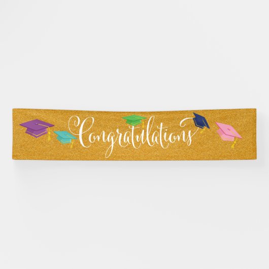 Für Amanda Gratulationen Abschluss Banner (Horizontal)