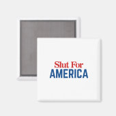 Für Amerika 4. Juli Magnet (Vorderseite/Rückseite)
