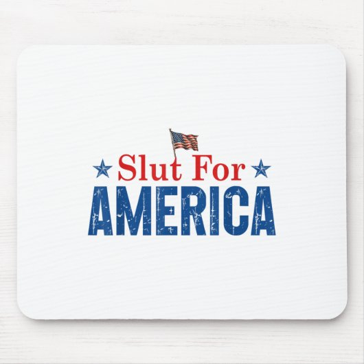 Für Amerika 4. Juli Mousepad (Vorne)