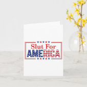 Für Amerika am 4. Juli Karte (Gelbe Blume)