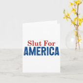 Für Amerika am 4. Juli Karte (Gelbe Blume)