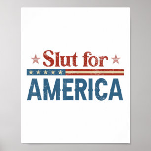 Für Amerika Lustiges 4. Juli-Shirt für Männer Frau Poster
