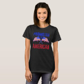 Für amerikanische Frauen USA Bürgerin Amerika F T-Shirt (Vorne ganz)
