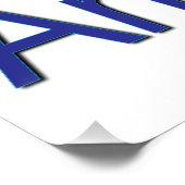 Für Analysten ausrufen Poster (Ecke)