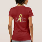 Für Andrea H. T-Shirt (Rückseite)