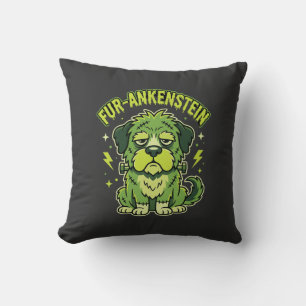 Fur-Ankenstein Lustiger Frankenstein-Hund Hallowee Kissen