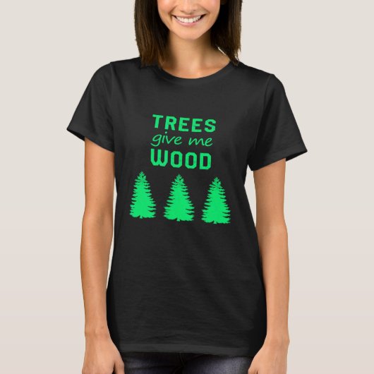 Für Arboristen T-Shirt (Vorderseite)