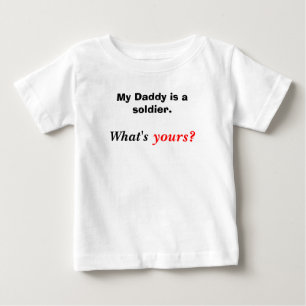 Für Armeekinder Baby T-shirt