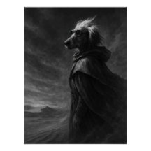 Fur Arrakis - Desert Dog of Dune -Sci-Fi Movie Art