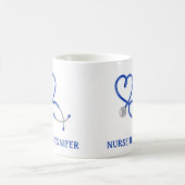 Für Ärzte und Krankenschwestern Personalisiertes S Kaffeetasse (Mittel)