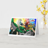 Für Asgard! - Gruß-Karte Karte (Gelbe Blume)