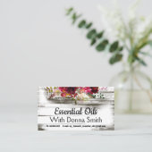 Für ätherische Öle Visitenkarte (Stehend Vorderseite)