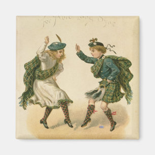 Für Auld Lang Syne - ein schönes Weihnachtsfest" Magnet