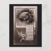Für Auld Lang Syne Postkarte (Vorderseite)