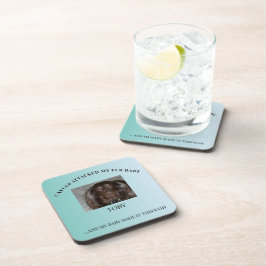 Fur Baby Cancer Survivor Hope Design Getränkeuntersetzer