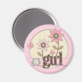Für Baby Girl Magnet 2 (Vorderseite/Rückseite)