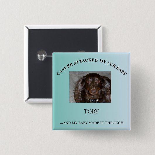 Fur Baby Hope & Survival Message Button (Vorne & Hinten)