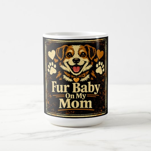 Fur Baby Mom – Pet Parent Love Pride Kaffeetasse (Mittel)