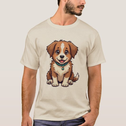 Fur Baby Vater T-Shirt (Vorderseite)