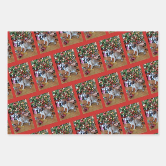 Fur Baby Wrapping Paper Flat Sheet Set 3 Geschenkpapier Set (Vorderseite 3)