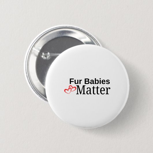 Fur Babys Sticker Button (Vorne & Hinten)