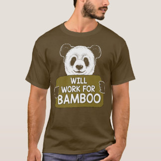 Für Bamboo Panda Bear für Männer und Frauen T-Shirt