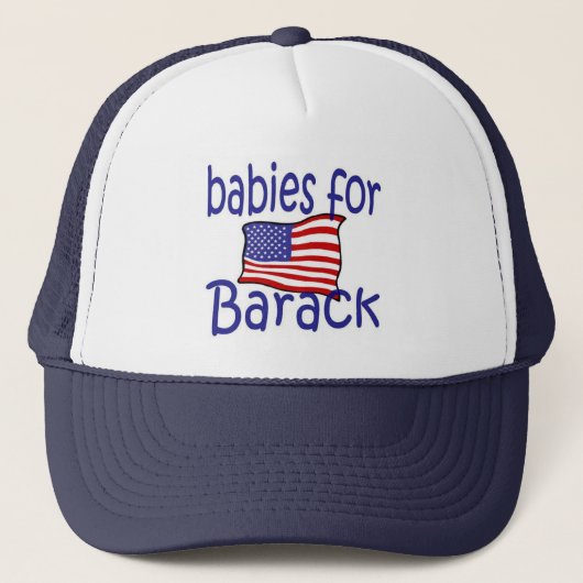 für barack truckerkappe (Vorderseite)