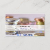 Für berufliche Banker oder Finanzexperten Visitenkarte (Vorderseite)
