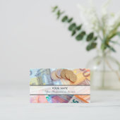 Für berufliche Banker oder Finanzexperten Visitenkarte (Stehend Vorderseite)