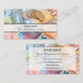 Für berufliche Banker oder Finanzexperten Visitenkarte (Vorne/Hinten)