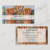 Für berufliche Banker oder Finanzexperten Visitenkarte (Vorne/Hinten)