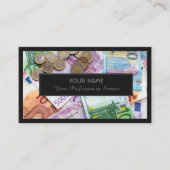 Für berufliche Banker oder Finanzexperten Visitenkarte (Vorderseite)