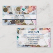 Für berufliche Banker oder Finanzexperten Visitenkarte (Vorne/Hinten)