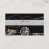 Für berufliche Banker oder Finanzexperten Visitenkarte (Vorderseite)