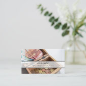 Für berufliche Banker oder Finanzexperten Visitenkarte (Stehend Vorderseite)