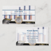 Für berufliche Banker oder Finanzexperten Visitenkarte (Vorne/Hinten)