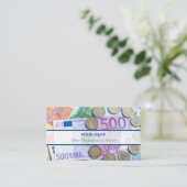 Für berufliche Banker oder Finanzspezialisten Visitenkarte (Stehend Vorderseite)