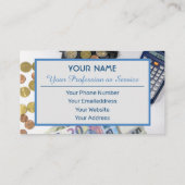 Für berufliche Banker oder Finanzspezialisten: Visitenkarte (Rückseite)