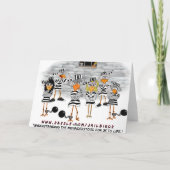 Für besser oder schlechter...Jailbird-Karte Karte (Rückseite)