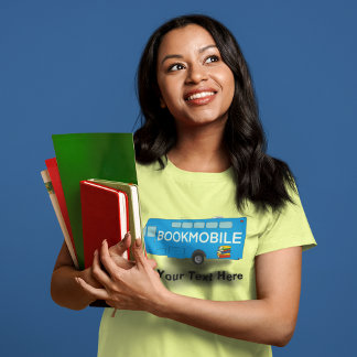 Für Bibliothekare, Buchliebhaber, buchmobil Grafik T-Shirt