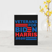 Für Biden Harris 2020 Karte (Gelbe Blume)