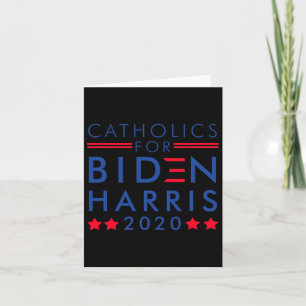 Für Biden Harris 2020 Wahlkampagne Wahlgeschenk Karte