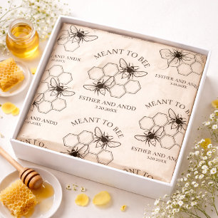 Für Biene Hochzeit Honig Biene Seidenpapier