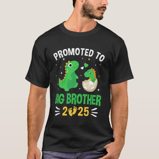 Für Big Brother 2025 Boys Dinosaur T-Rex K T-Shirt (Vorderseite)