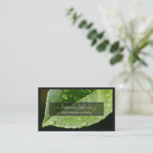 Für Blumenexperten und berufliche Floristen Visitenkarte (Stehend Vorderseite)