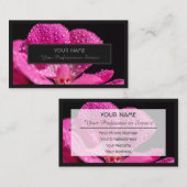 Für Blumenexperten und berufliche Floristen Visitenkarte (Vorne/Hinten)