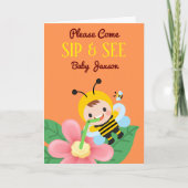 Für Boy Sip und schauen Sie sich die Einladung der (Vorderseite)