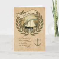Für Brother Sailing the Seas Thema Geburtstag